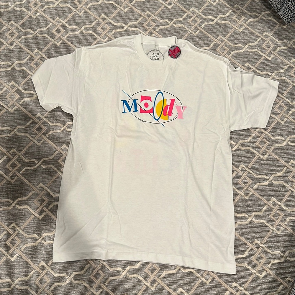 Brand new Anti social social club white t shirt with tags